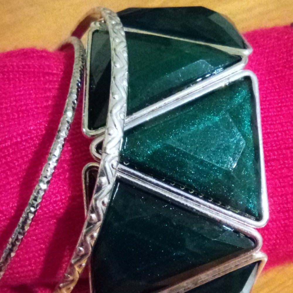 Bangle Bracelets and Geometric Stretch Bracelet